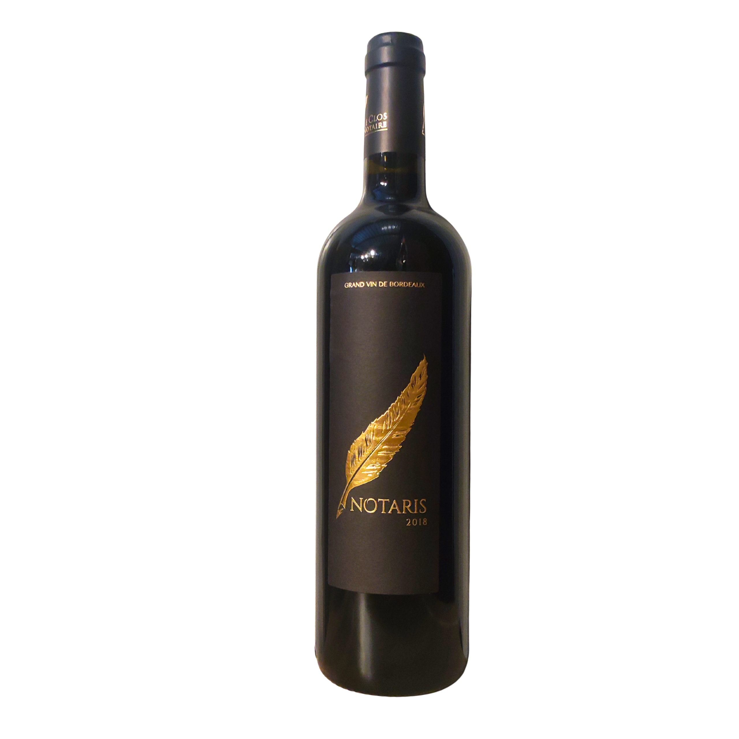 4f17f3b1-7ef4-457e-a126-34ae0f234c61 Clos Du Notaire Notaris 2018 Rouge 75 cl 14° – Image 1