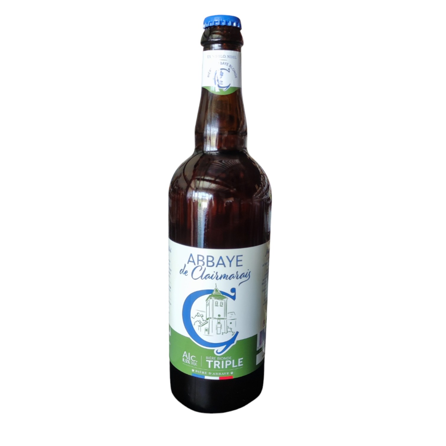 BIE0003219.jpg Abbaye Clairmarais Biere Triple 75 cl 8,5° – Image 1