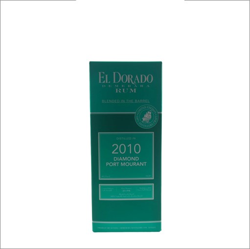 RHU0001796.jpg El Dorado Diamond Port Mourant 2010 70 cl 49,1° – Image 1