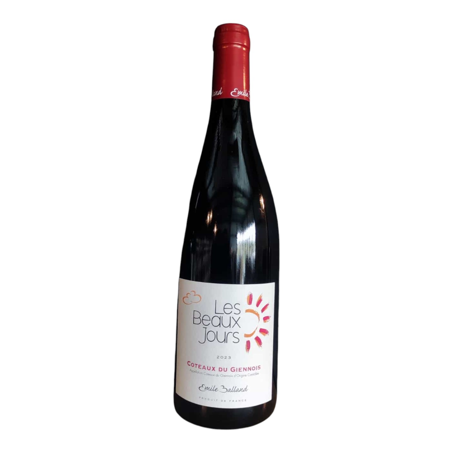 VIN0002657.jpg Coteaux Du Giennois Rouge 2023 Balland 75 cl 12,5° – Image 1