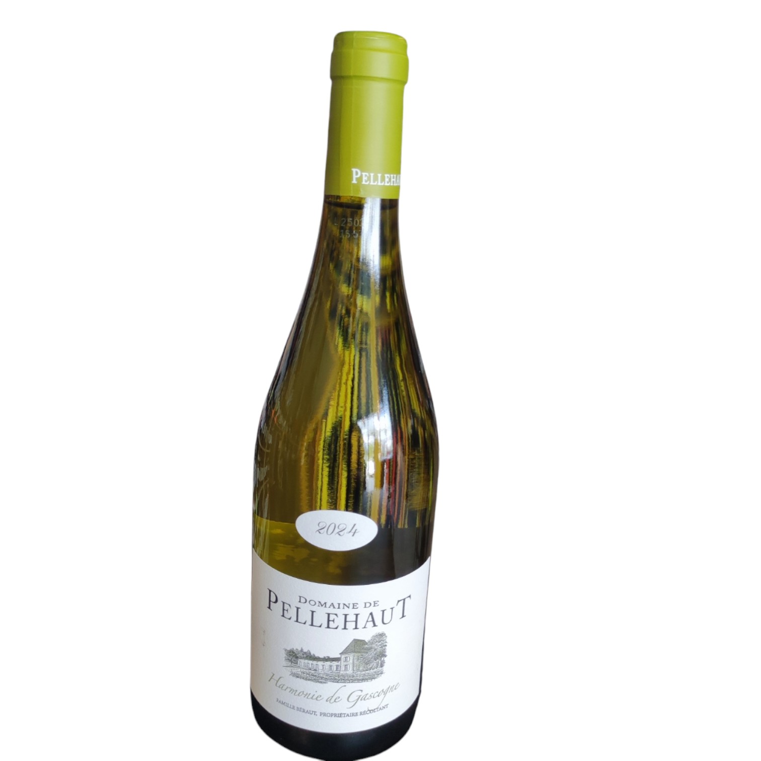 VIN0003207.jpg Domaine Pellehaut Harmonie De Gascogne Blanc 2025 Beraut 75 cl 11° – Image 1