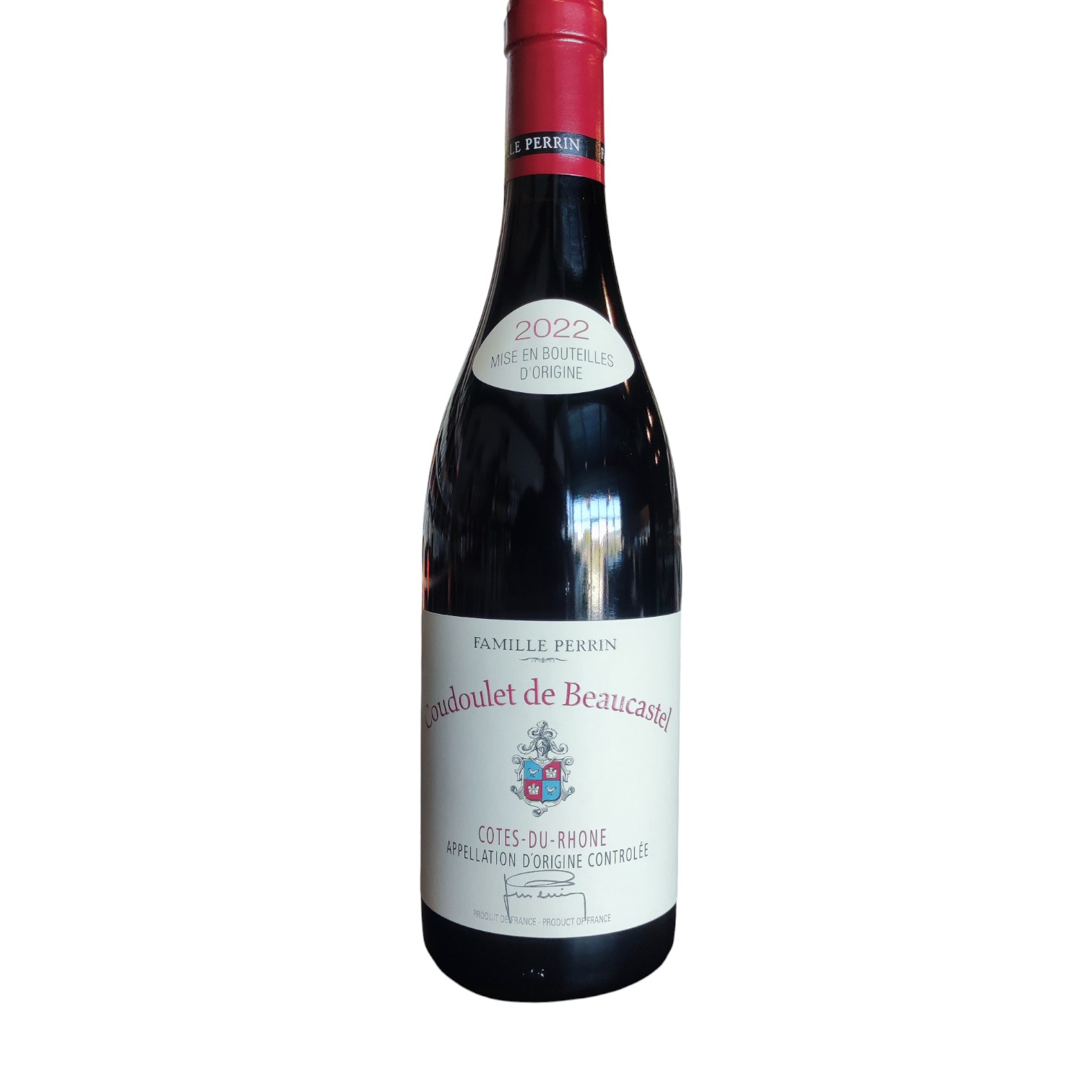VIN0003291-1.jpg Coudoulet De Beaucastel Rouge Cotes Du Rhone 2022 75 cl 14° – Image 1