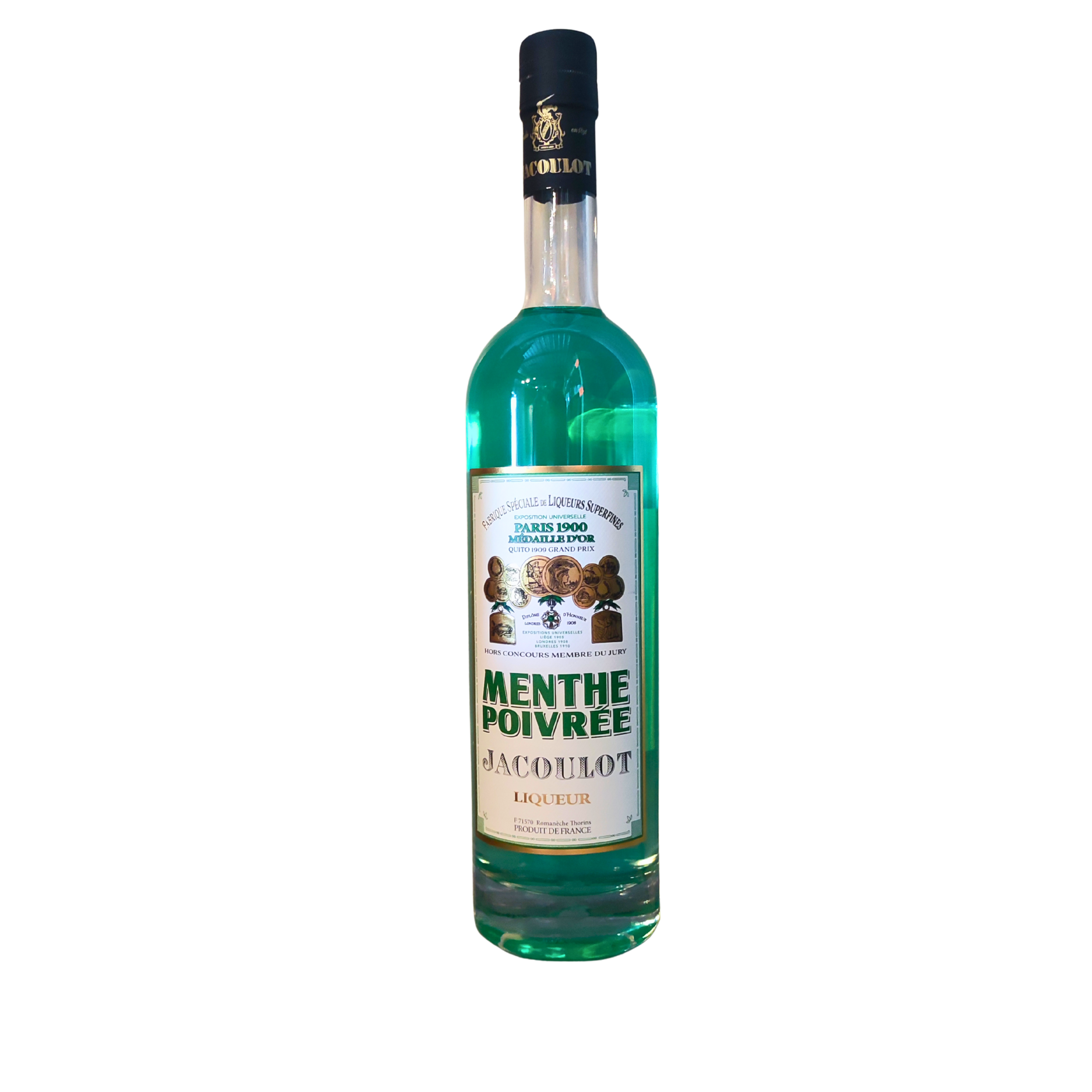 f08a4035-ef91-4dcc-a4b3-bb81e26ad618 Liqueur Ariane Menthe Poivree Jacoulot 70 cl 21° – Image 1