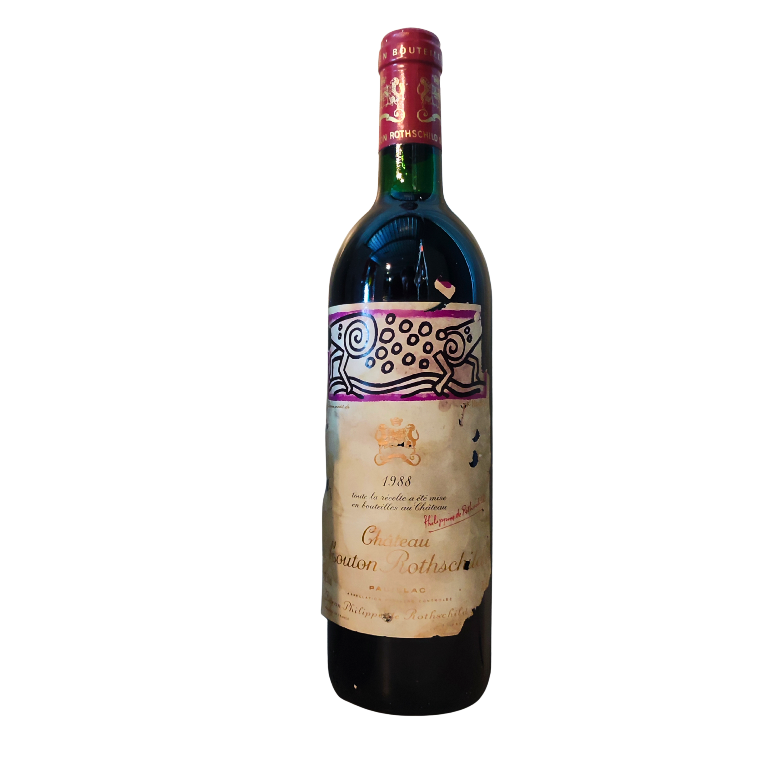 78640674-6161-45bb-89a6-288a445bbd81 Chateau Mouton Rothschild 1988, 1er Gcc Pauillac, 75cl – Image 1
