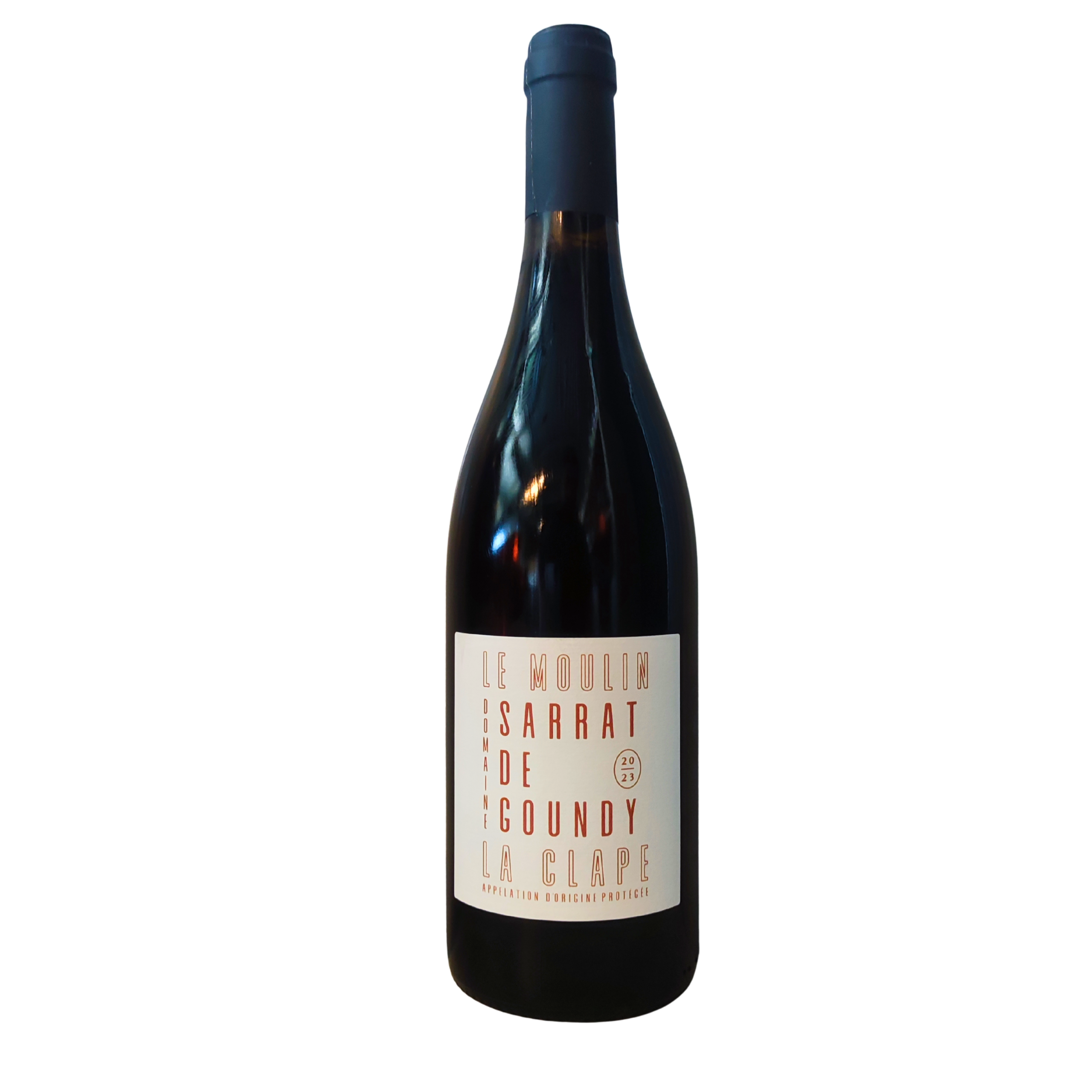 6806c624-ef63-4a1d-ba56-8decb9461530 Le Moulin, Sanat de Goundy, Aop La Clape Rouge, 75Cl, 2023 – Image 1