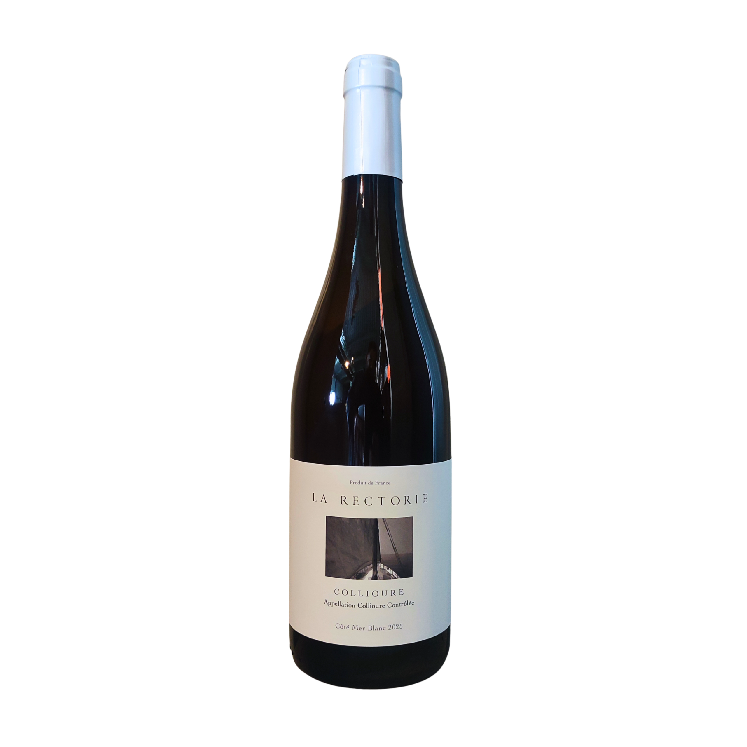688f31b9-a568-4249-82b1-5217ecdcf91b La Rectorie Cote Mer Blanc Collioure 2025, 75 cl – Image 1