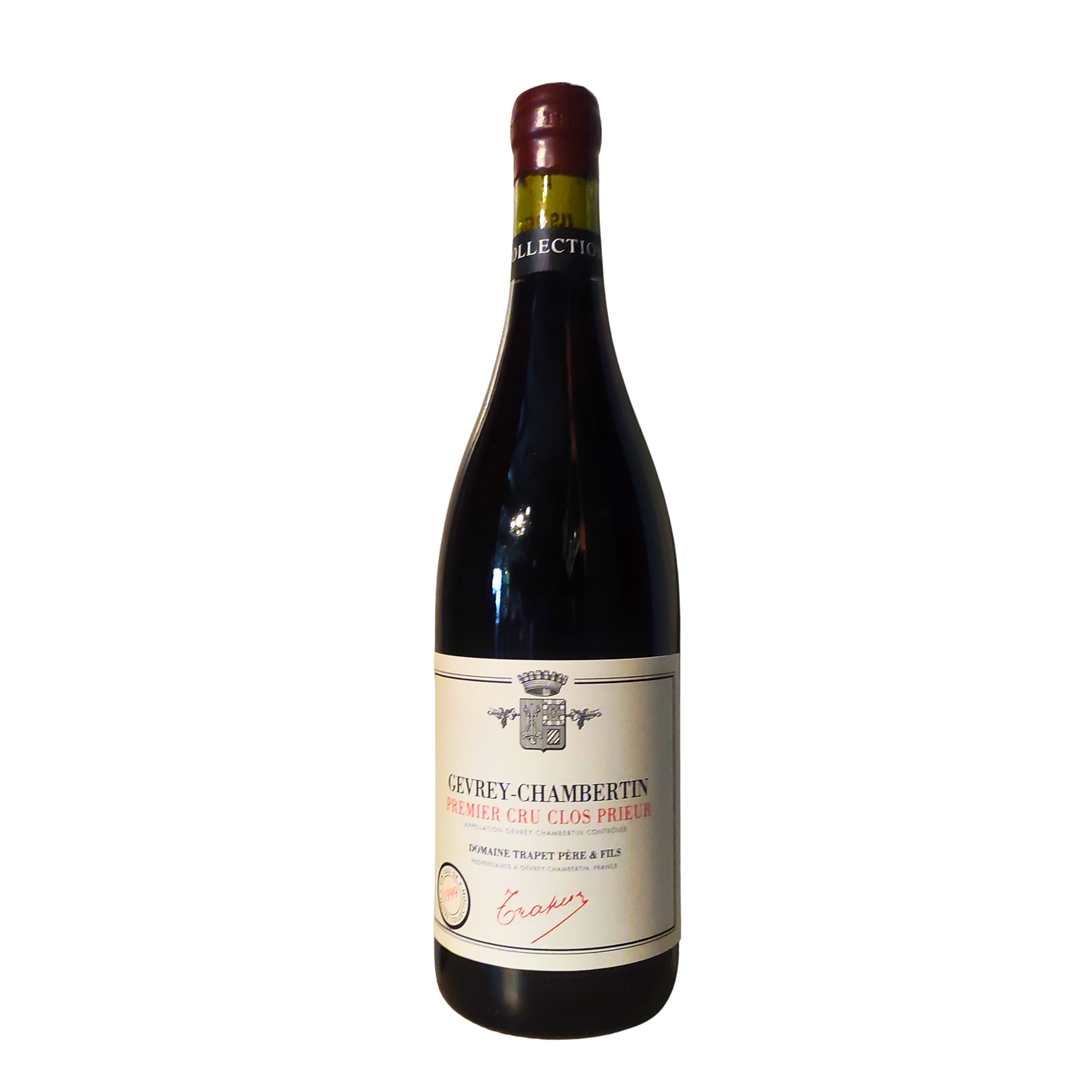 4b7bcd59-f6ea-4559-949e-17c36bb9e55c Gevrey Chambertin 1er Cru Clos Prieur Domaine Trapet 1999, 75cl – Image 1